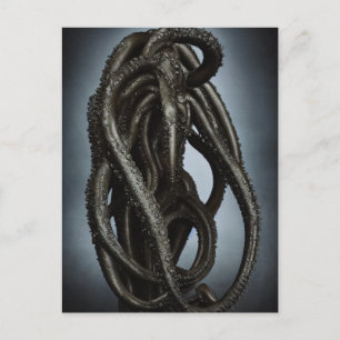 Postal Crepúsculo del pulpo desconocido