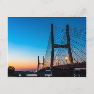 Postal Crepúsculo En El Puente De Bill Emerson