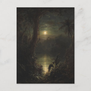Postal Crepúsculo en los Trópicos Frederic Edwin Church