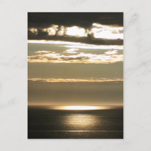 Postal Crepúsculo en Ninilchik