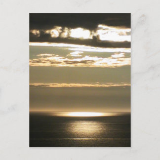 Postal Crepúsculo en Ninilchik