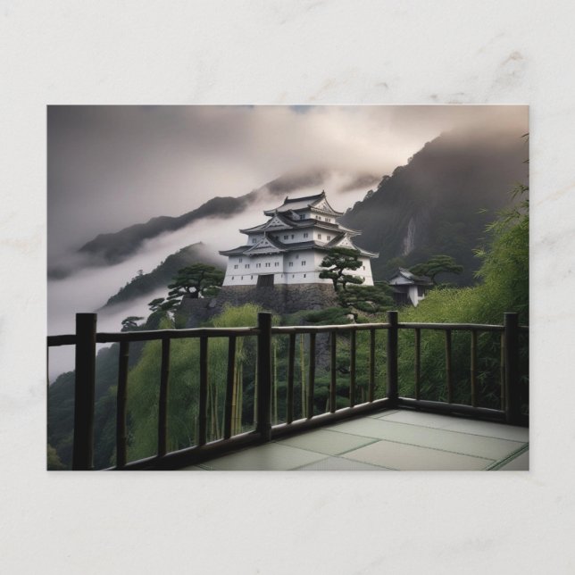 Postal Crepúsculo Sakura: Kamo (Anverso)