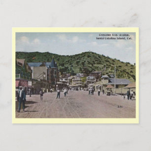 Postal Crescent Ave, Avalon, Catalina Island Vintage