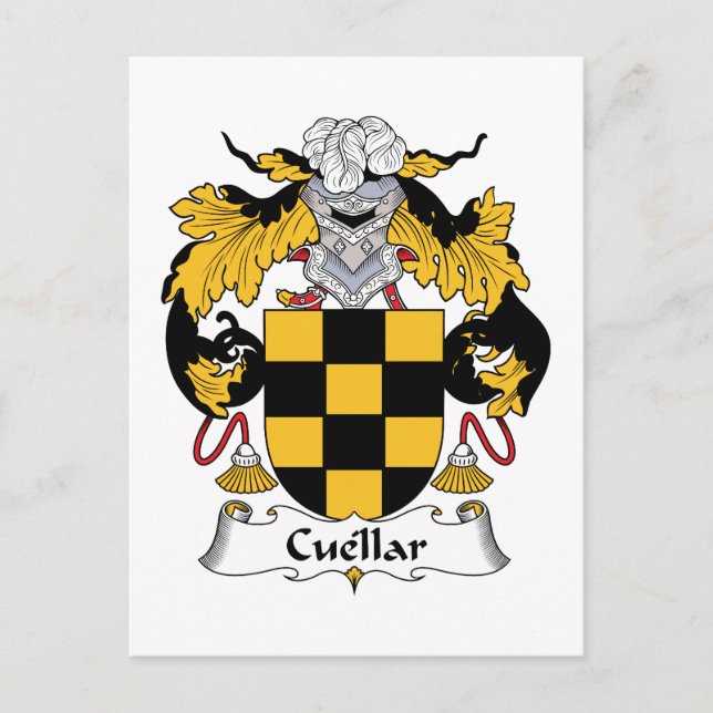 Postal Crest Cuellar Family (Anverso)