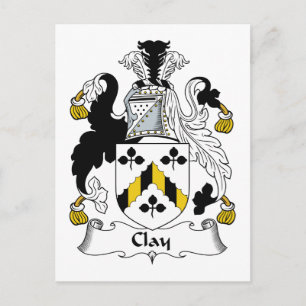 Postal Crest de familia Clay