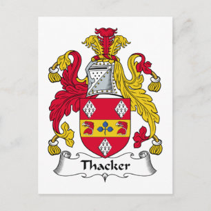 Postal Crest de familia Thacker
