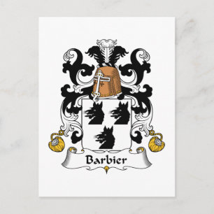 Postal Crest familiar Barbier