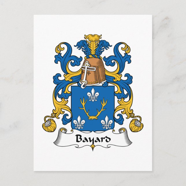 Postal Crest familiar Bayard (Anverso)