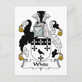 Postal Crest familiar blanca