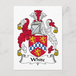 Postal Crest familiar blanca