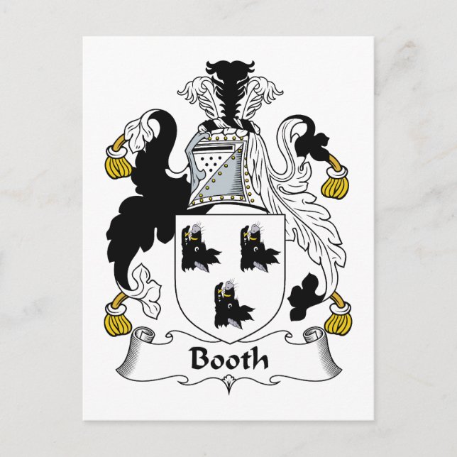 Postal Crest familiar Booth (Anverso)