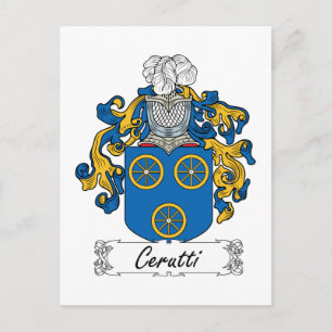Postal Crest familiar Cerutti
