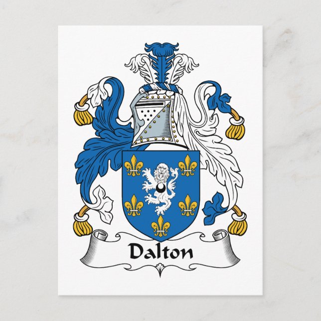 Postal Crest familiar Dalton (Anverso)