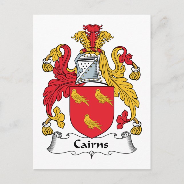 Postal Crest familiar de Cairns (Anverso)