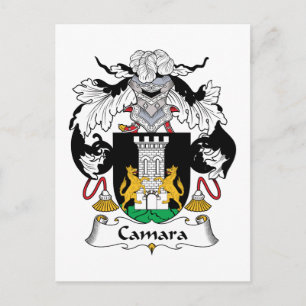 Postal Crest familiar de Camara