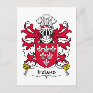 Postal Crest familiar de Irlanda