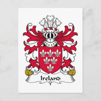 Postal Crest familiar de Irlanda