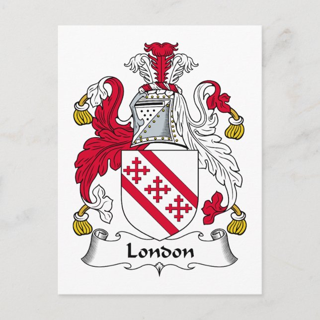Postal Crest familiar de Londres (Anverso)