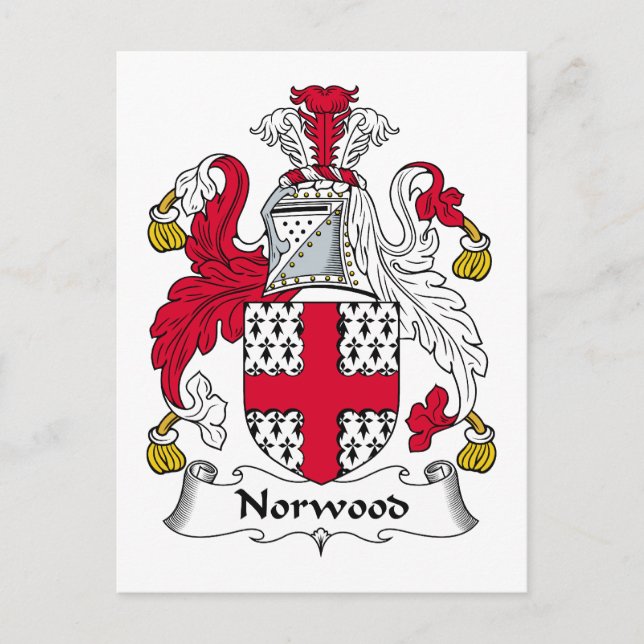 Postal Crest familiar de Norwood (Anverso)