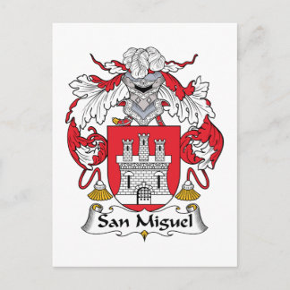 Postal Crest familiar de San Miguel