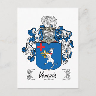 Postal Crest familiar de Venezuela