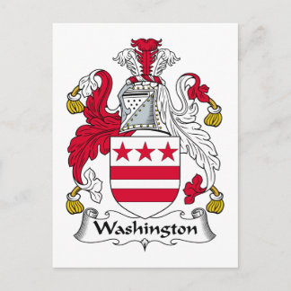 Postal Crest familiar de Washington