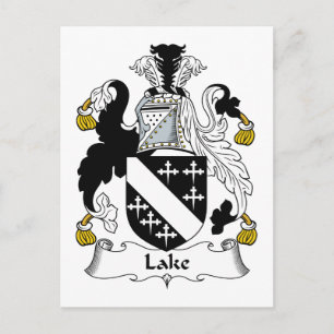 Postal Crest familiar del lago