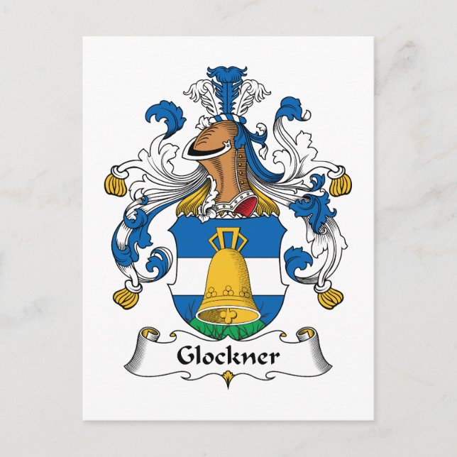 Postal Crest familiar Glockner (Anverso)
