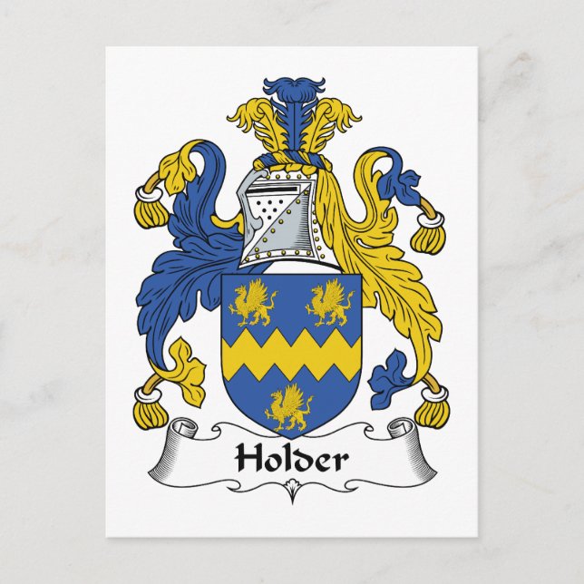 Postal Crest familiar Holder (Anverso)