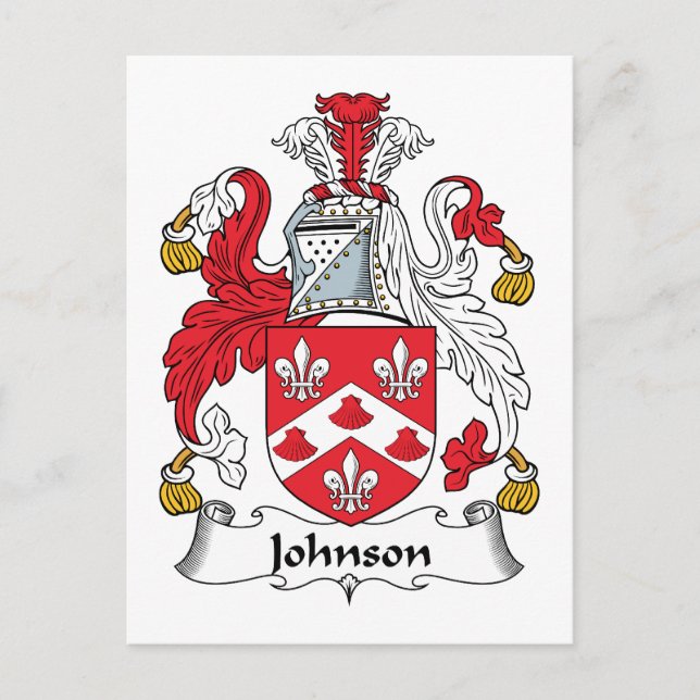 Postal Crest familiar Johnson (Anverso)
