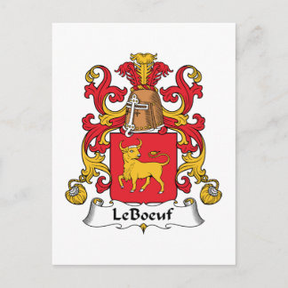 Postal Crest familiar LeBoeuf