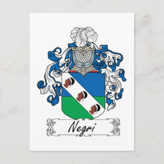 Postal Crest familiar Negri