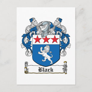 Postal Crest familiar negro