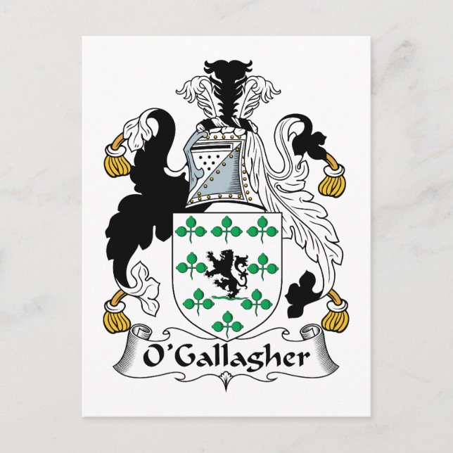Postal Crest familiar O'Gallagher (Anverso)