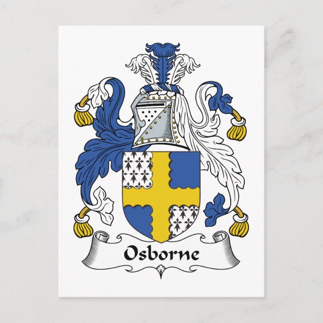 Postal Crest familiar Osborne (Anverso)