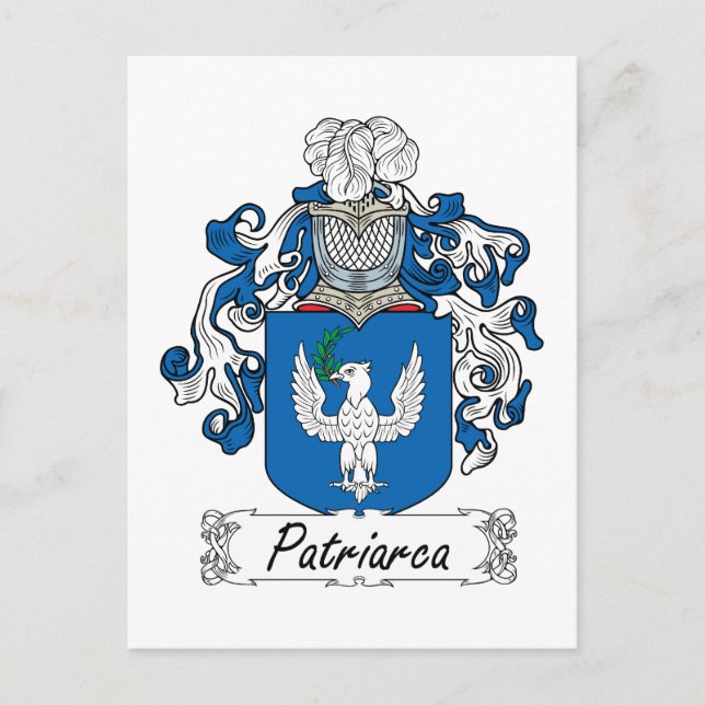 Postal Crest familiar Patriarca (Anverso)