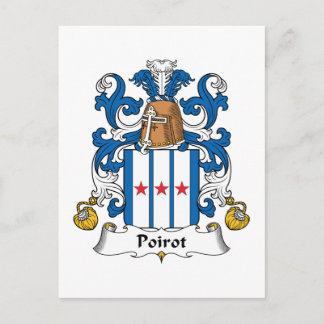 Postal Crest familiar Poirot