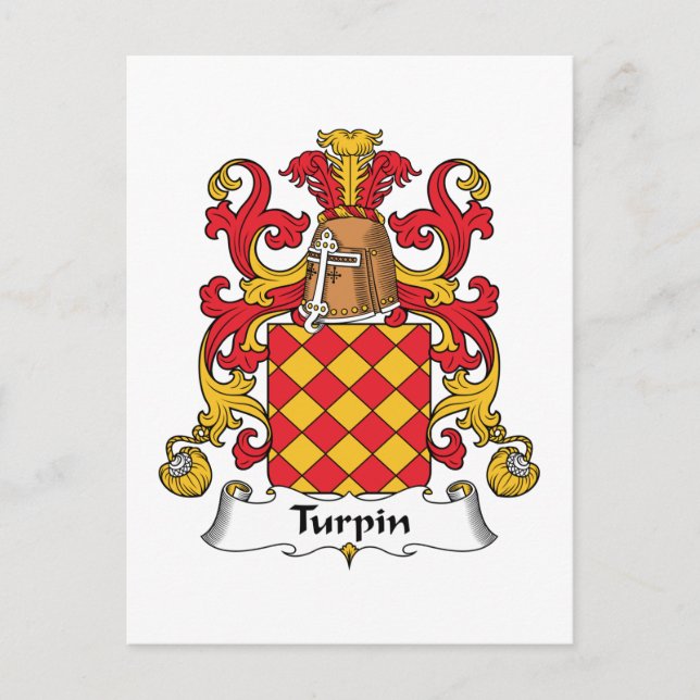 Postal Crest familiar Turpin (Anverso)