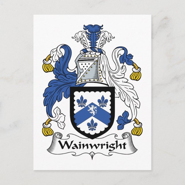 Postal Crest familiar Wainwright (Anverso)