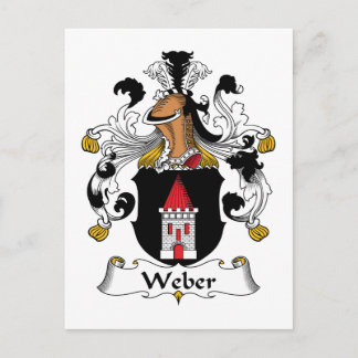 Postal Crest familiar Weber