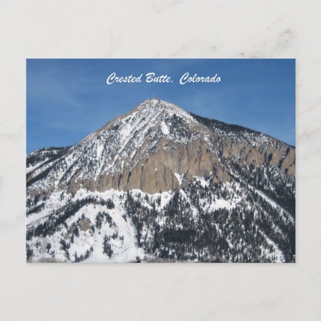 Postal Crested Butte, Colorado (Anverso)