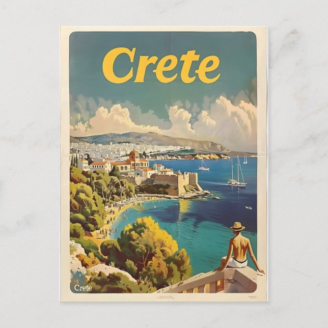 Postal Crete Vintage (Anverso)