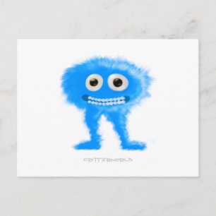 Postal Criador de piernas azules