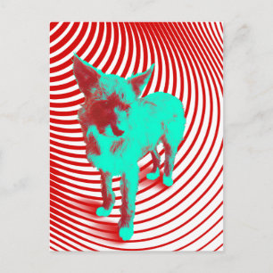 Postal crías de hazie locas