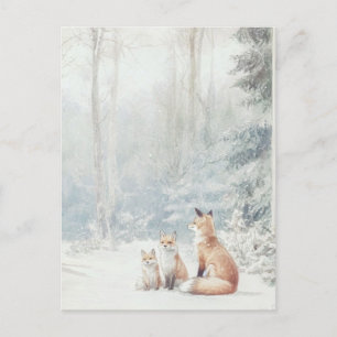 Postal Criaturas de Woodland