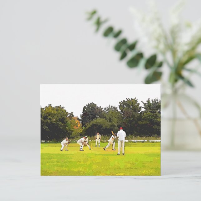POSTAL CRICKET (Anverso de pie)