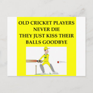POSTAL CRICKET