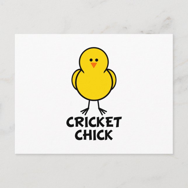 Postal Cricket Chick (Anverso)