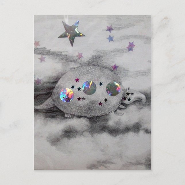 Postal Cricket Cosmic Armadillo (Anverso)