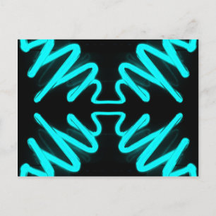 Postal Cricket Diane Art & Design Neon Turquoise